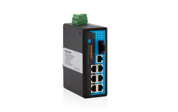 IES 308-1F Switch công nghiệp 7 cổng Ethernet+1 SFP 