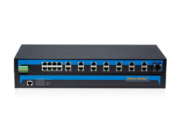 IES1024-2F Switch công nghiệp 22 cổng Ethernet+2 SFP