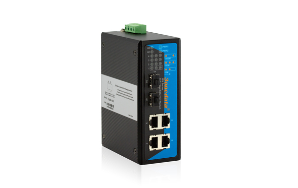 IES206G-2GS Switch công nghiệp 4 cổng Giga Ethernet+2 SFP
