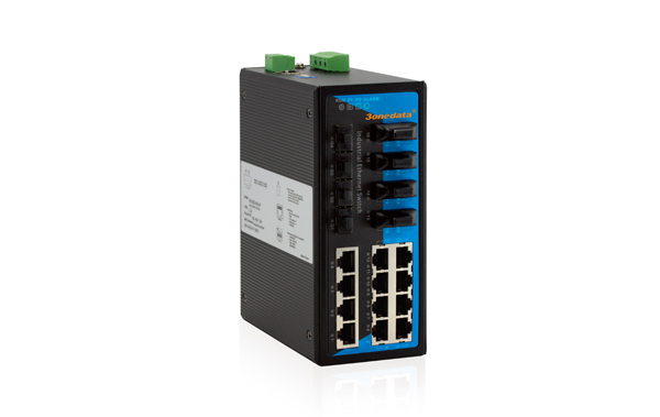 IES7120-4GS-4F Switch công nghiệp 12 cổng Ethernet+4 SFP+4 SFP