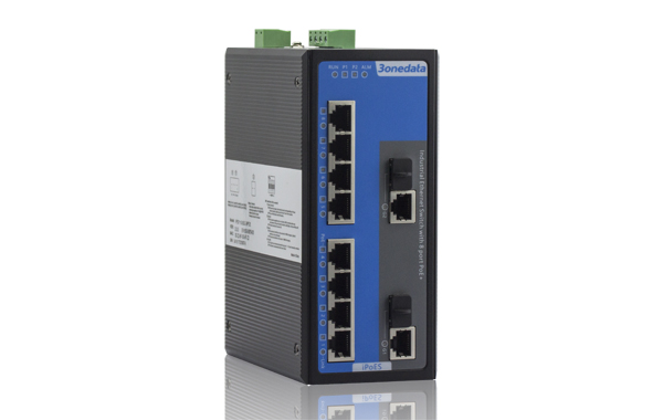 IPS7110-2GC-8POE Switch công nghiệp quản lý 8 PoE+2P Combo