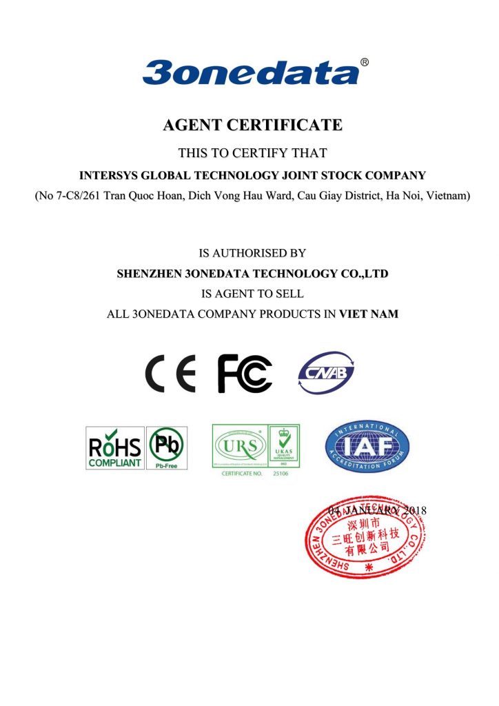Partner 3OneData Việt Nam